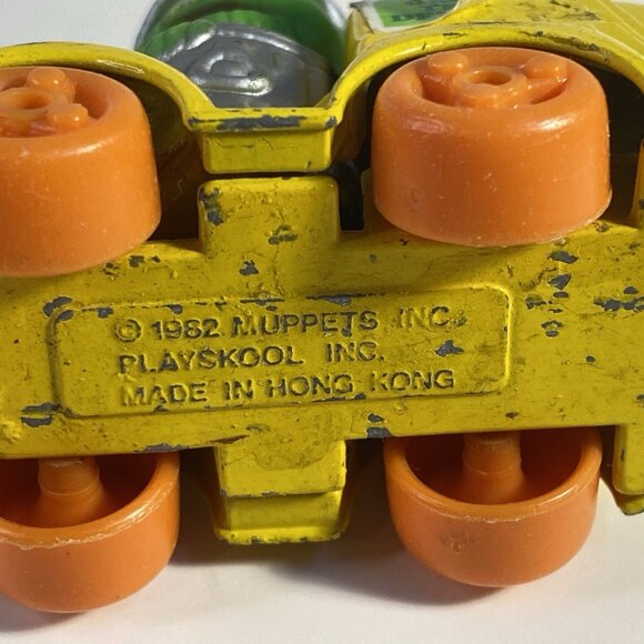 Hasbro Sesame Street Diecast Cars - 1981 to 1982 Lot of 2 Grouch Cookie Monster - Picture 8 of 8